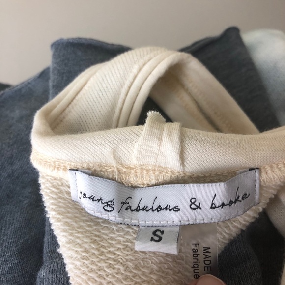 YOUNG FABULOUS & BROKE EBERHART TIE DYE JUMPSUIT - Picture 8 of 11